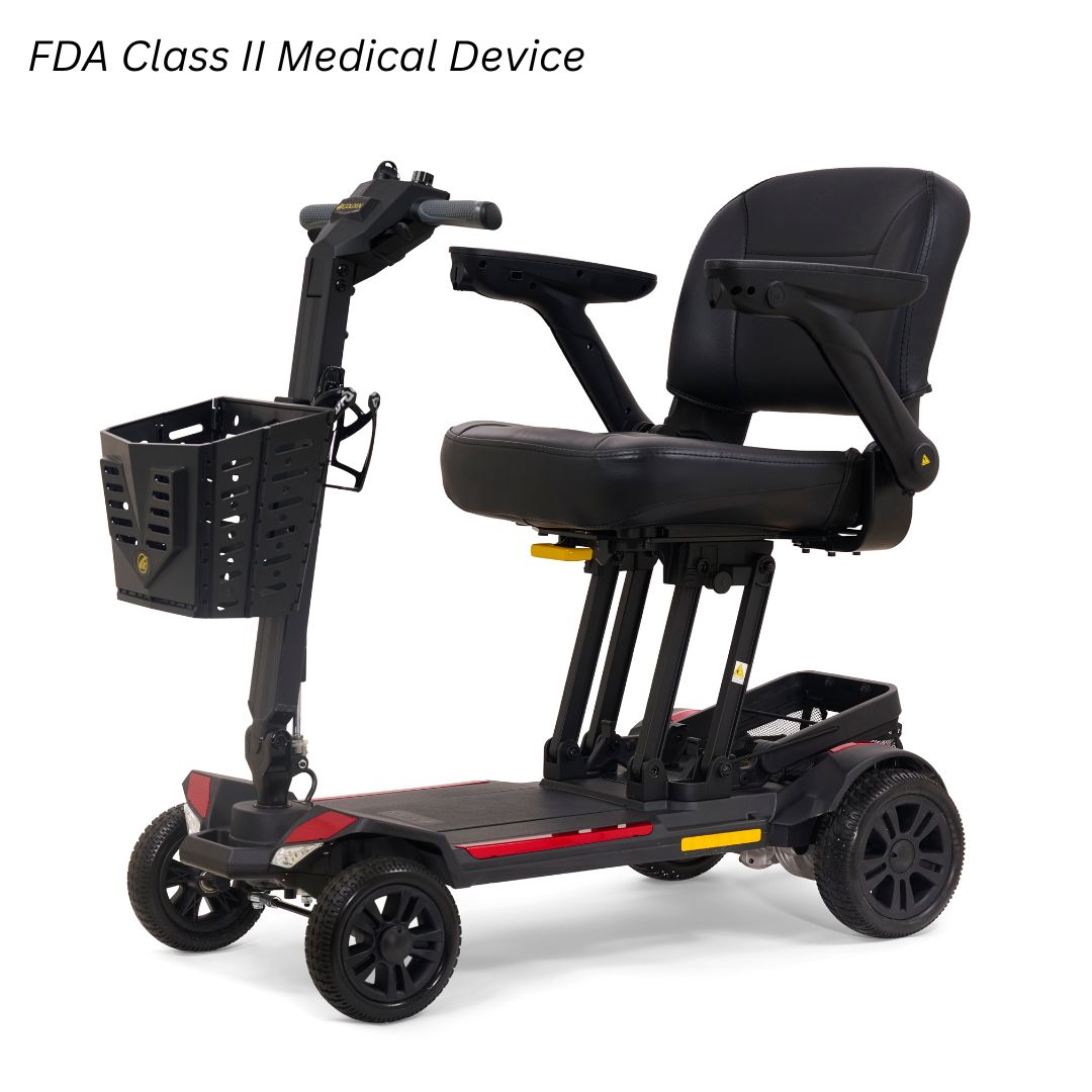 Buzzaround CarryOn HD 4 Wheel Lightweight Heavy Duty Folding Mobility Scooter