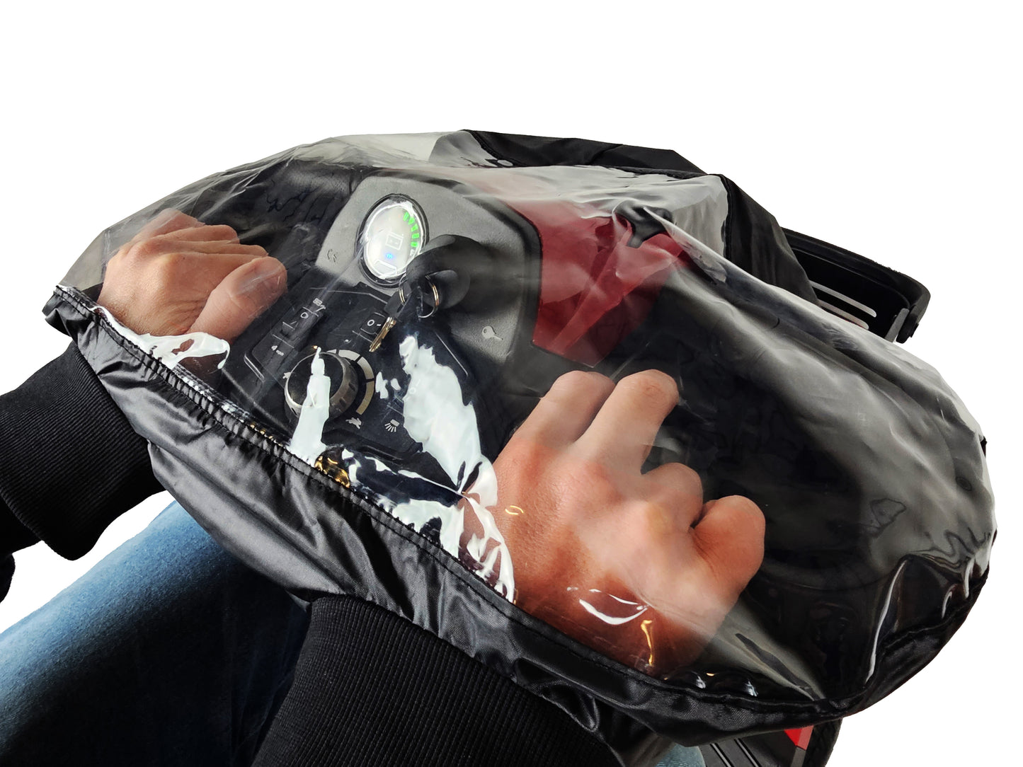 Weatherproof Tiller Cover