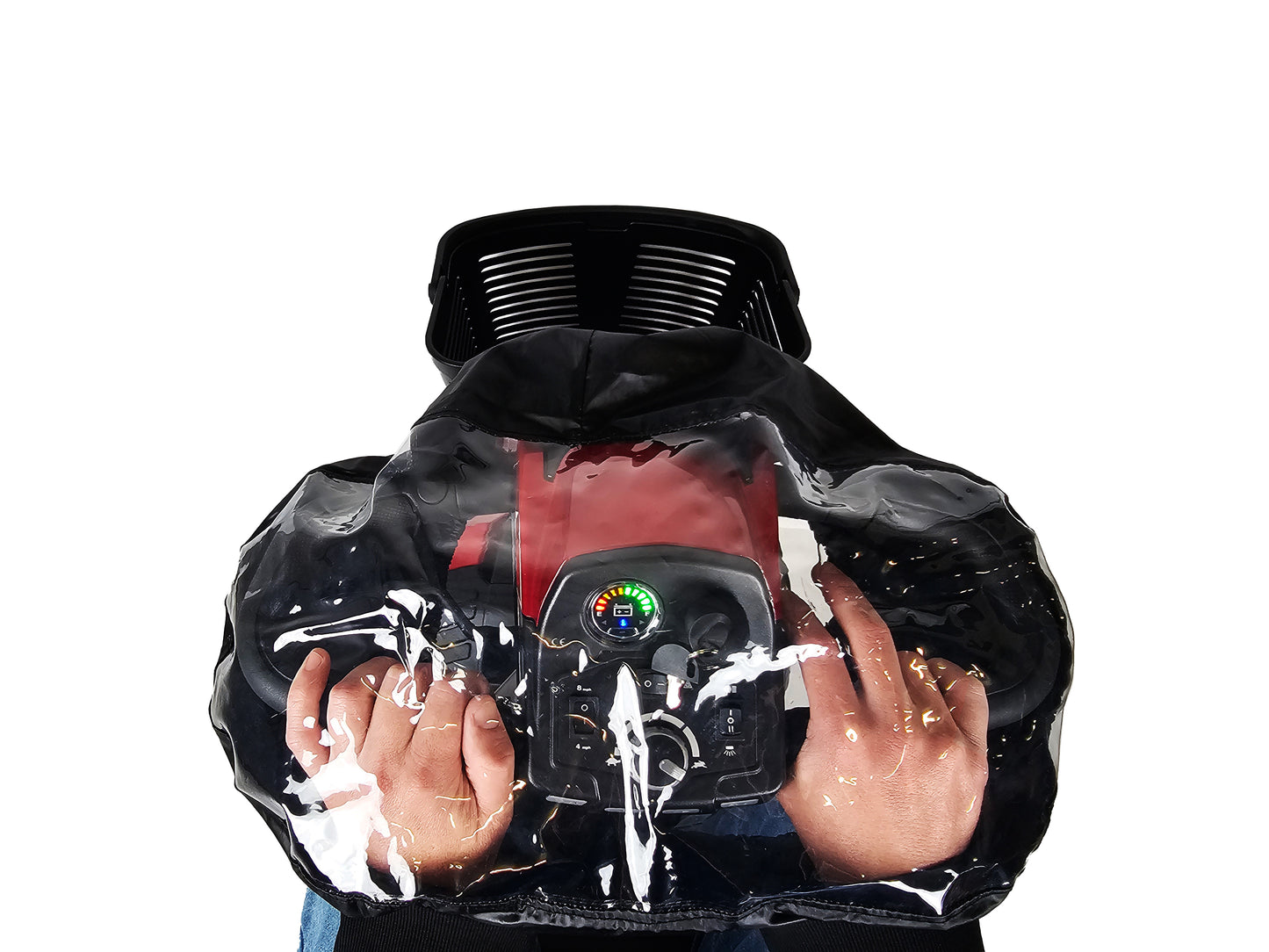 Weatherproof Tiller Cover