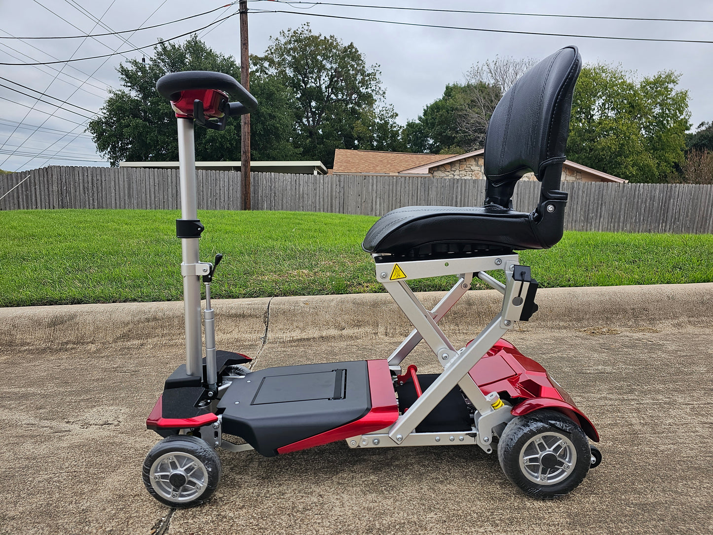 Enhance Mobility Transformer 2 - 4 Wheel Automatic Folding Mobility Scooter - Open Box