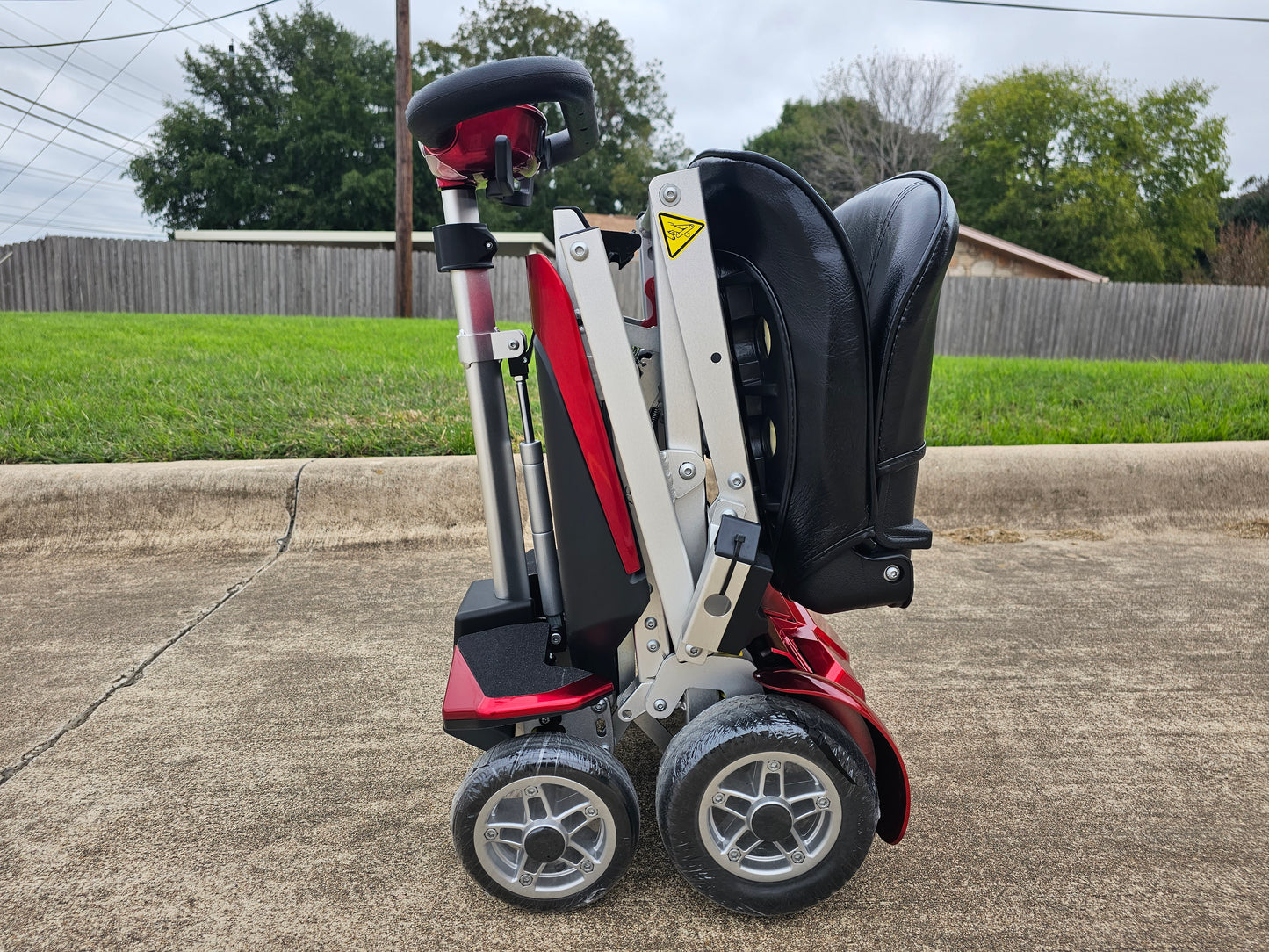 Enhance Mobility Transformer 2 - 4 Wheel Automatic Folding Mobility Scooter - Open Box