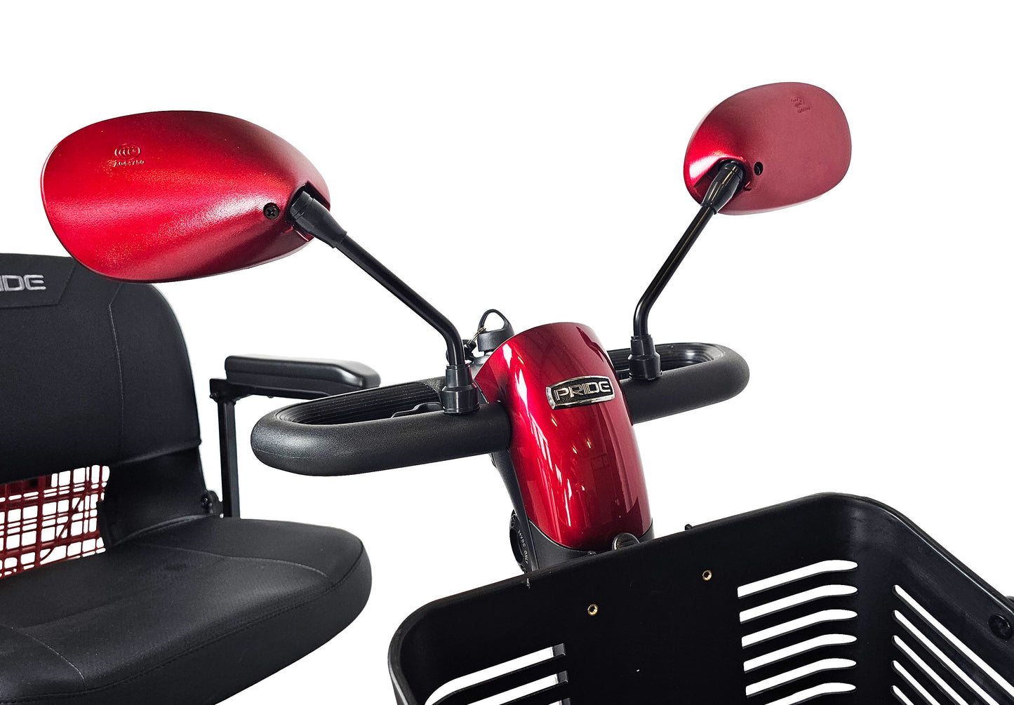 Deluxe Scooter Rear View Mirror Pair for Pride Mobility