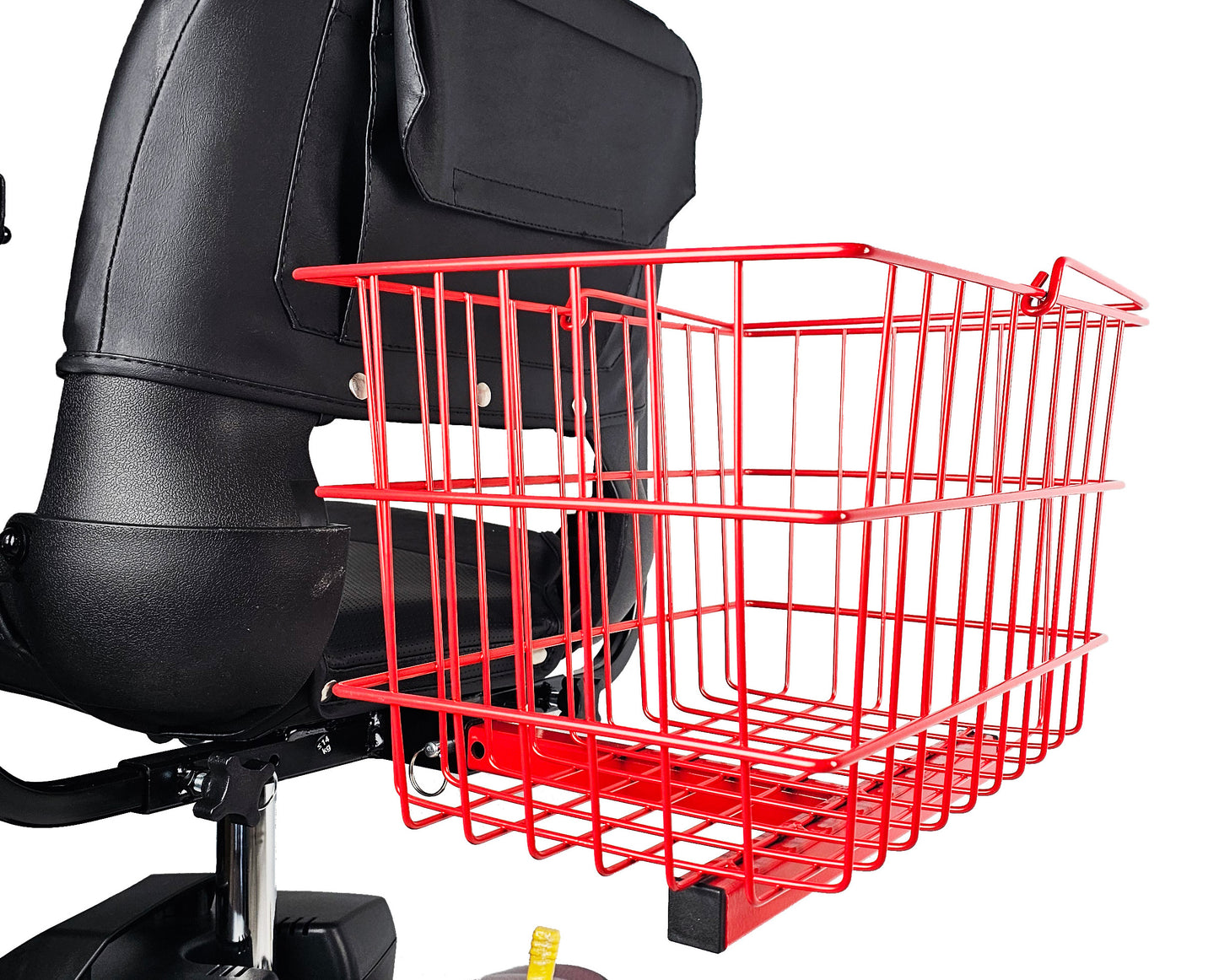 Large Rear Basket RED For Mobility Scooters