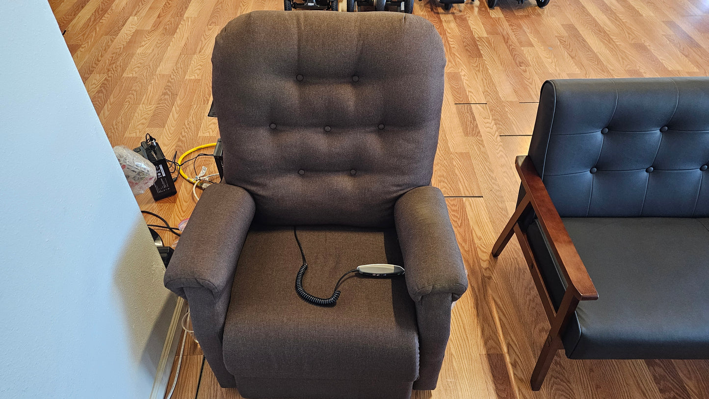 PRIDE ESSENTIAL COLLECTION LC158 3 POSITION LIFT CHAIR RECLINER - OPEN BOX
