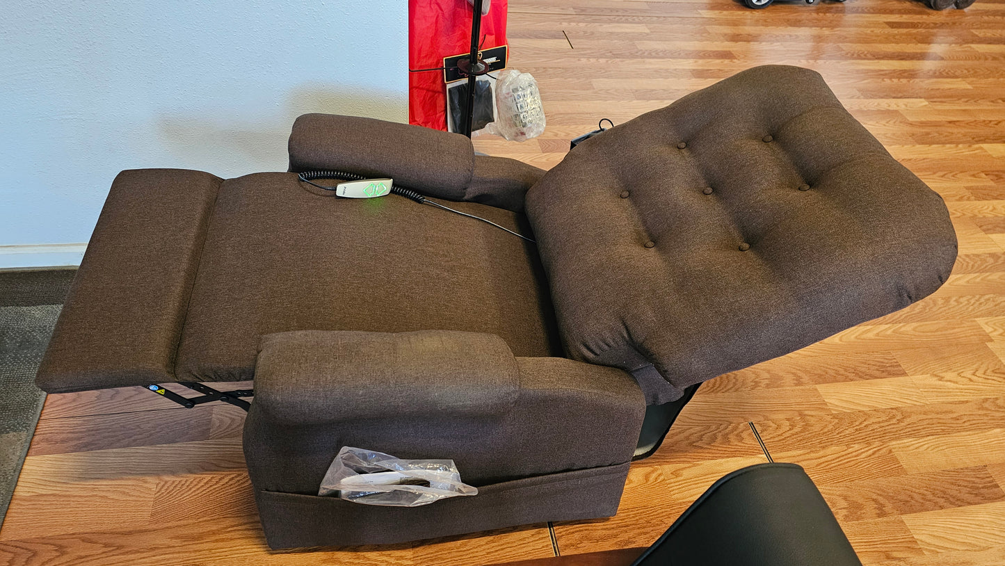 PRIDE ESSENTIAL COLLECTION LC158 3 POSITION LIFT CHAIR RECLINER - OPEN BOX