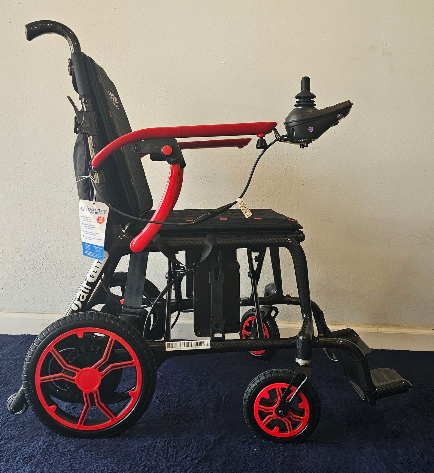 Journey Air Elite Lightweight Folding Power Chair- OPEN BOX