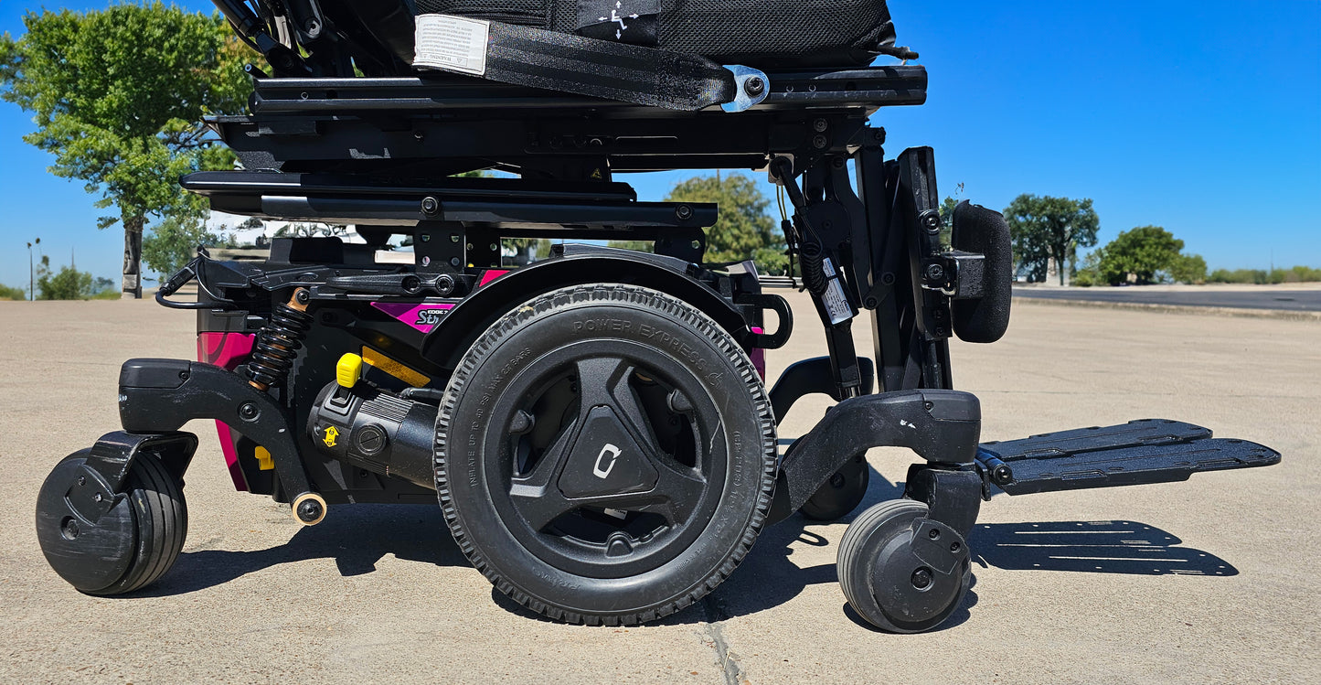 Quantum Edge 3 Stretto Rehab Powerchair – Pre-Owned