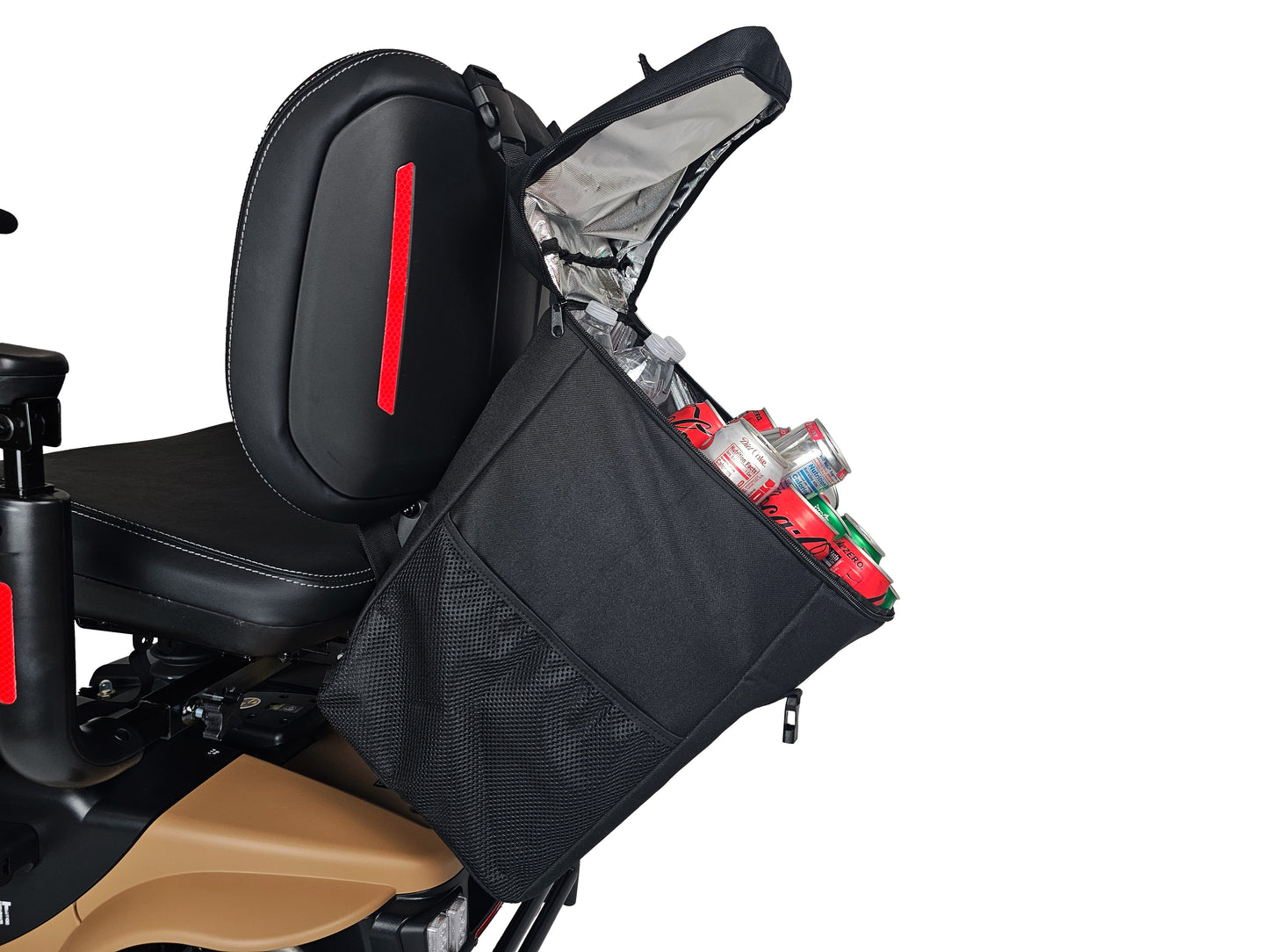 Scooter Sunshade Canopy & Scooter Backpack Cooler BUNDLE