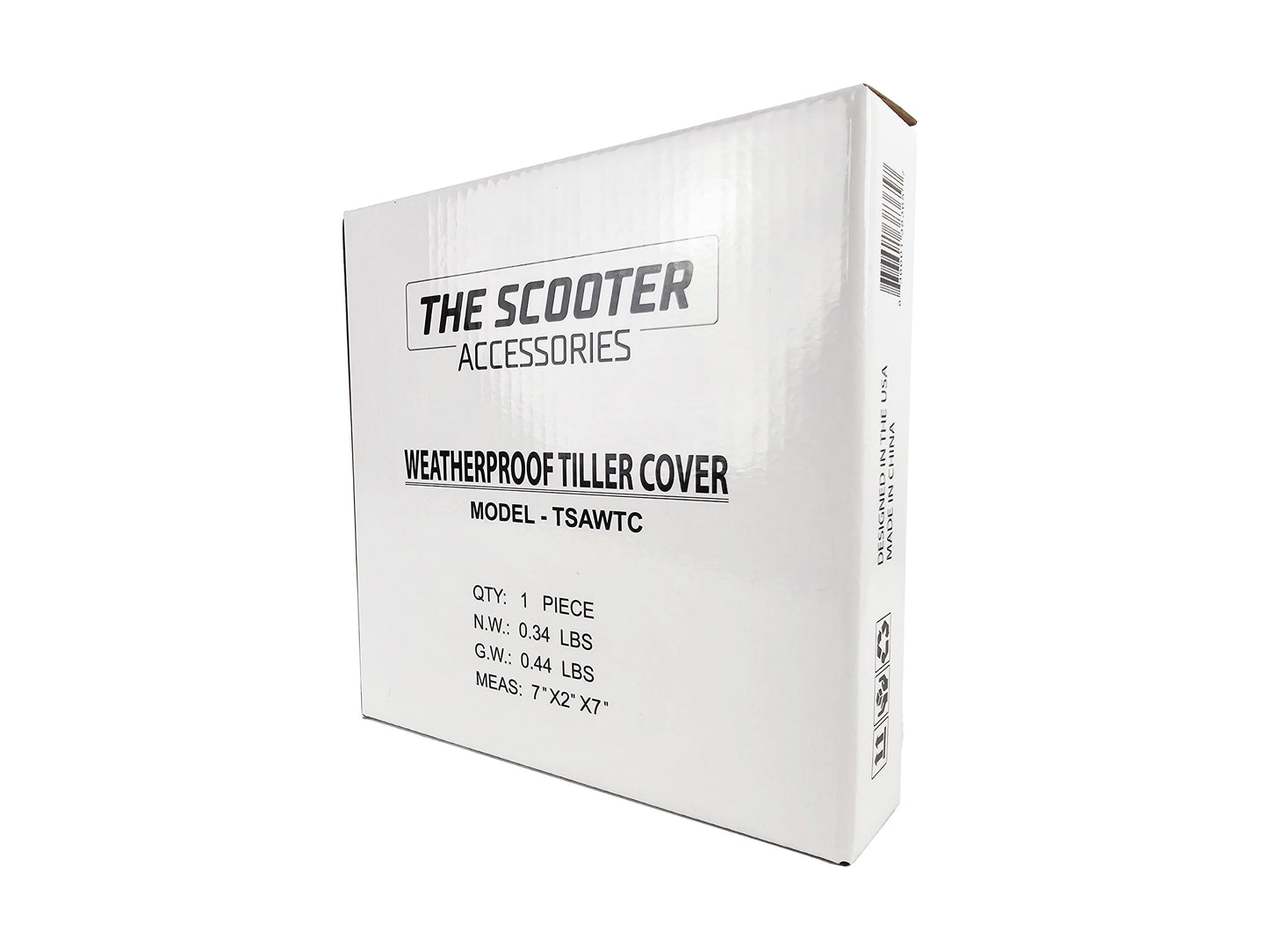 Weatherproof Tiller Cover