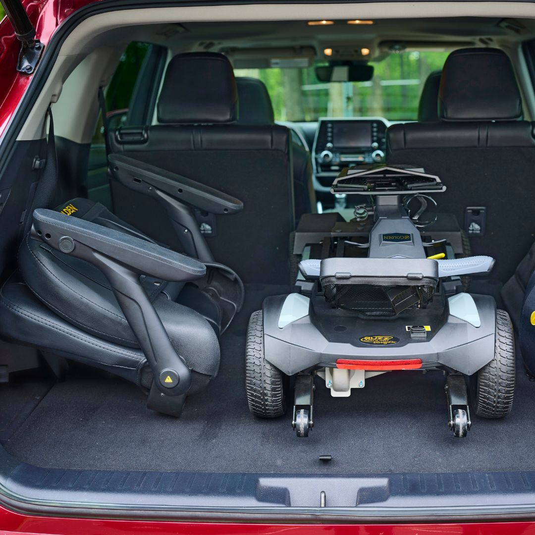 Buzzaround CarryOn HD 4 Wheel Lightweight Heavy Duty Folding Mobility Scooter
