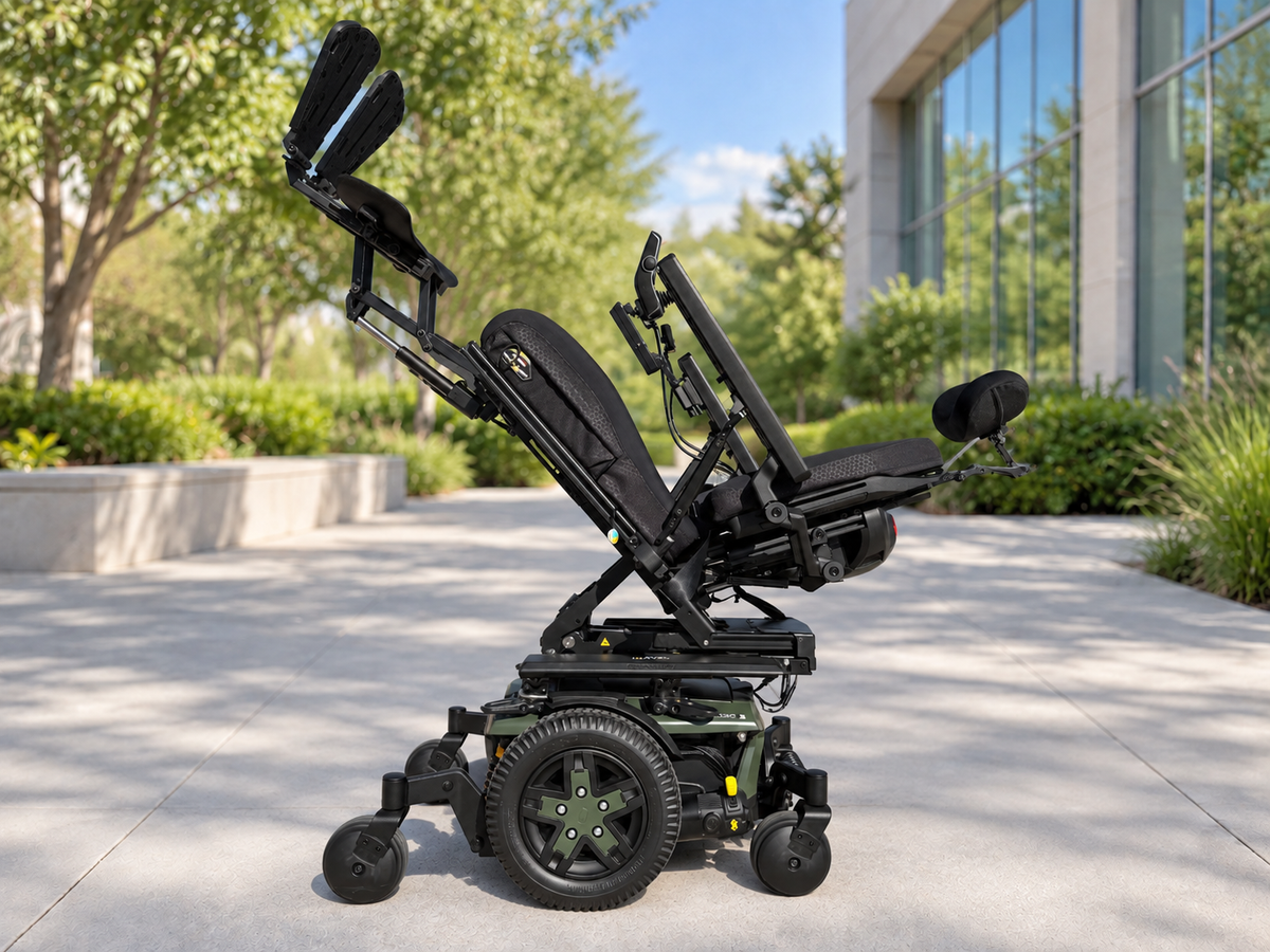 Quantum Edge 3 Rehab Powerchair - Only 1 Mile of Use! - Pre-Owned