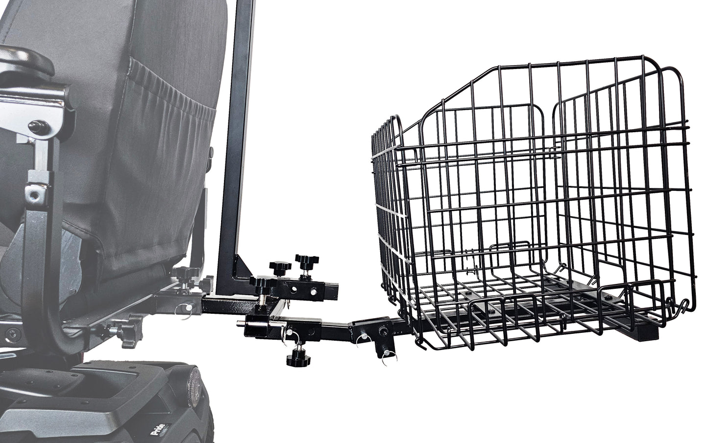 Sunshade Canopy Accessory Bundle – Includes Canopy, Multi-Accessory Holder, & Folding Rear Basket