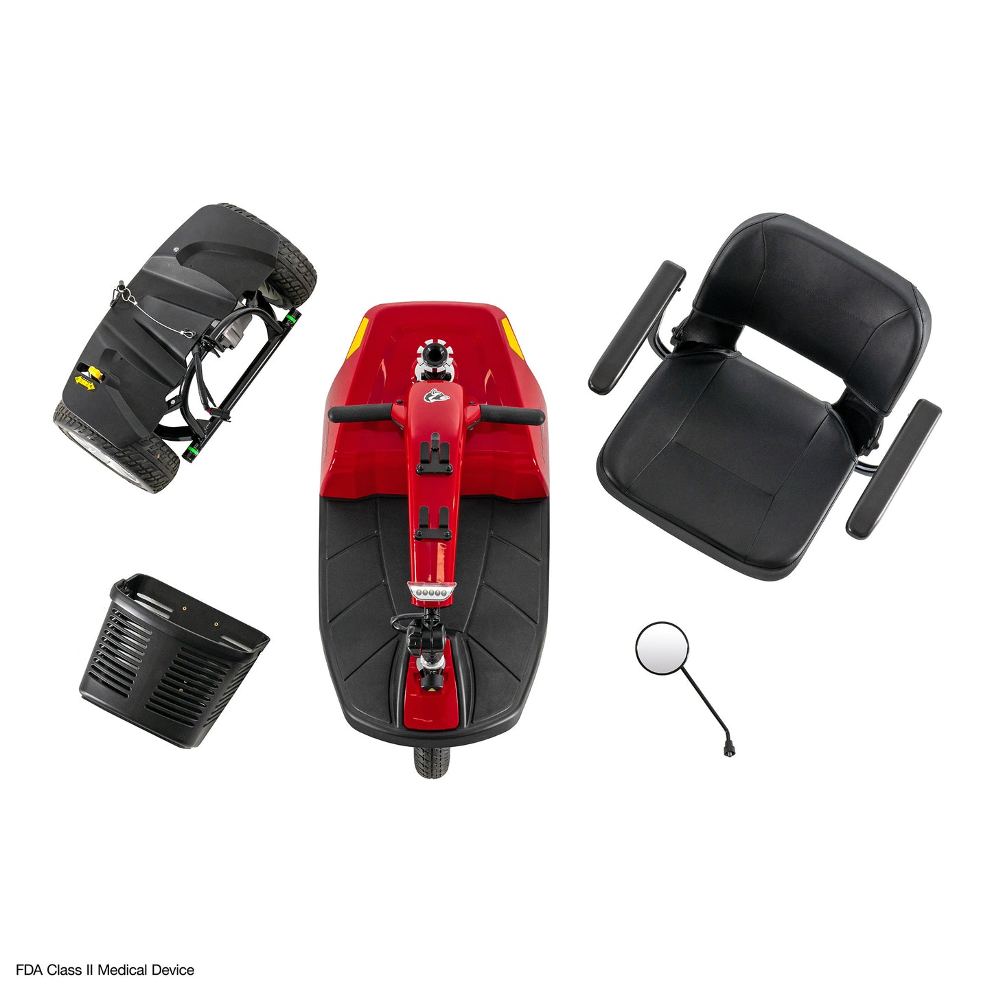 Rascal Conquest 3-Wheel Mobility Scooter