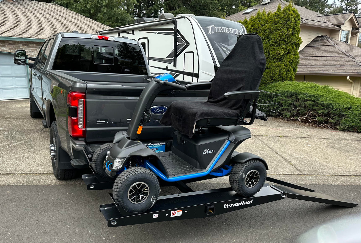 Powersport Carrier with Ramp Option