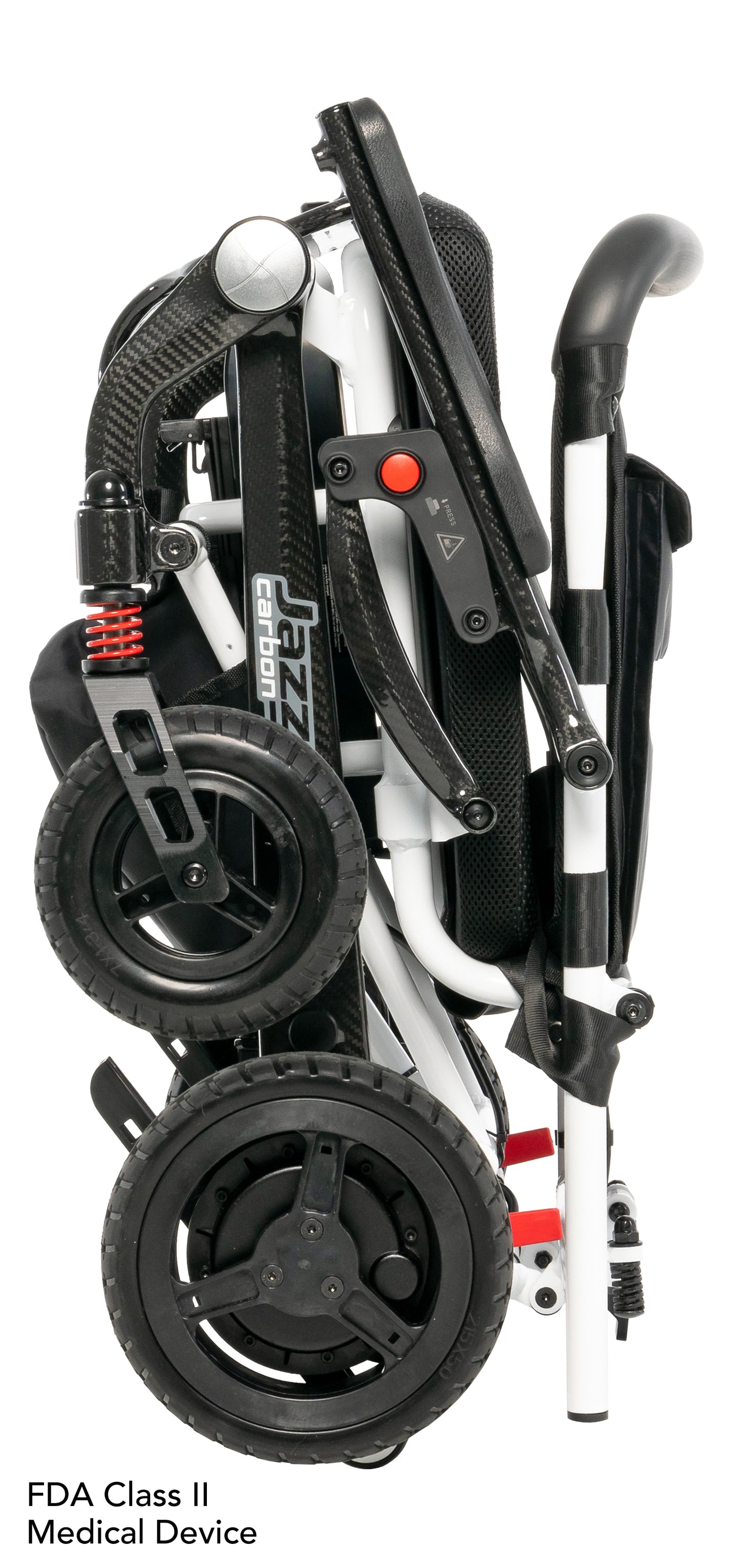 Jazzy Carbon Folding Travel Power Wheelchair