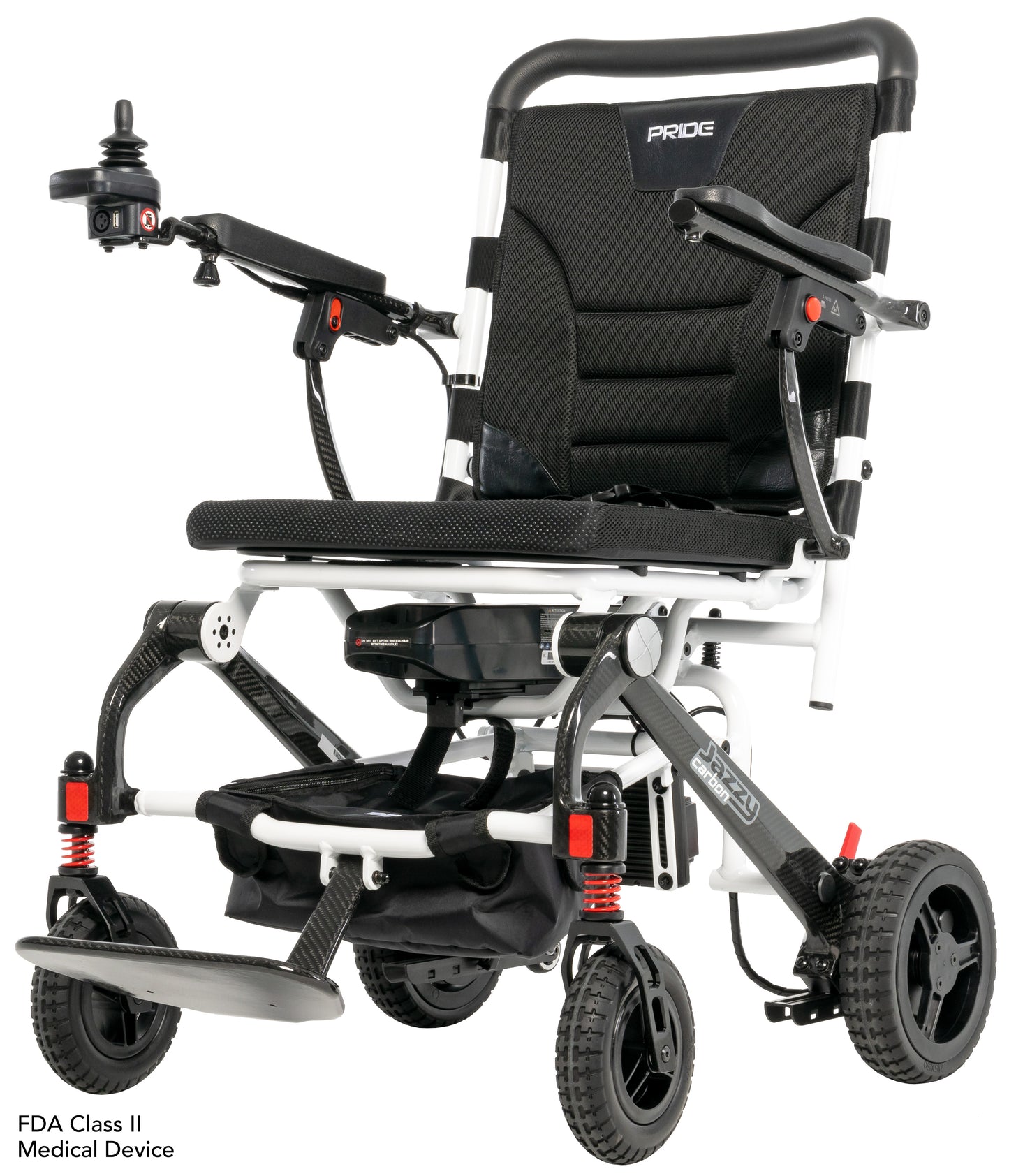 Jazzy Carbon Folding Travel Power Wheelchair