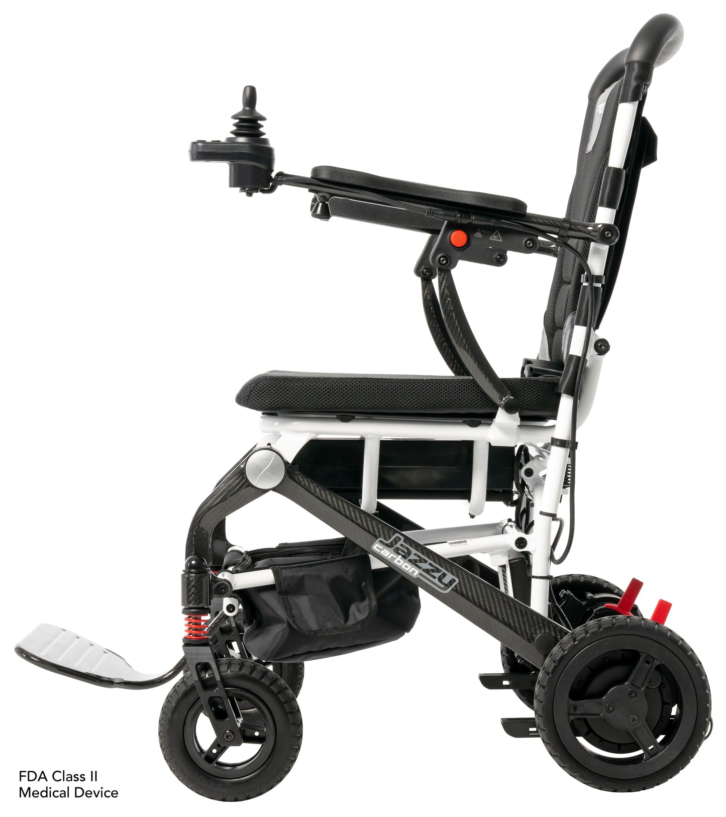 Jazzy Carbon Folding Travel Power Wheelchair