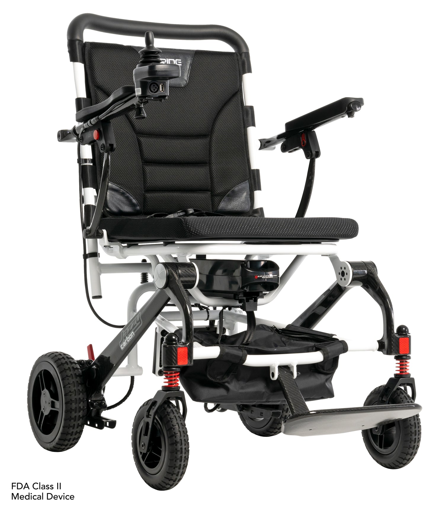 Jazzy Carbon Folding Travel Power Wheelchair