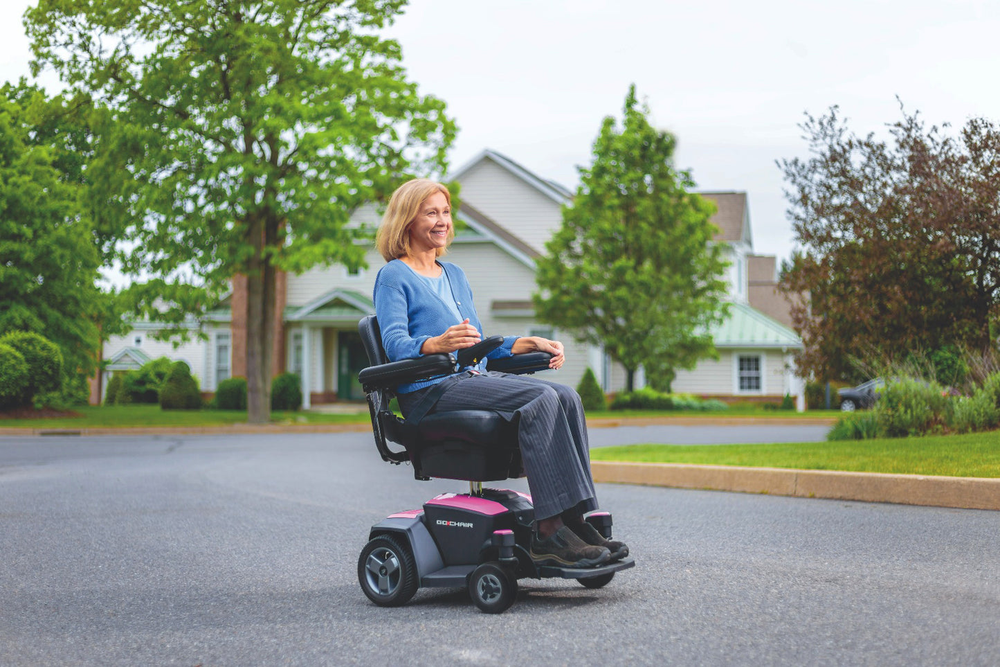 Pride Go-Chair Travel Electric Wheelchair