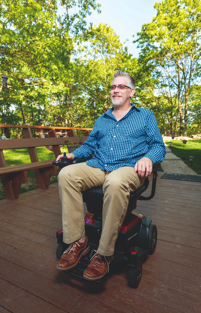 Pride Go-Chair Travel Electric Wheelchair