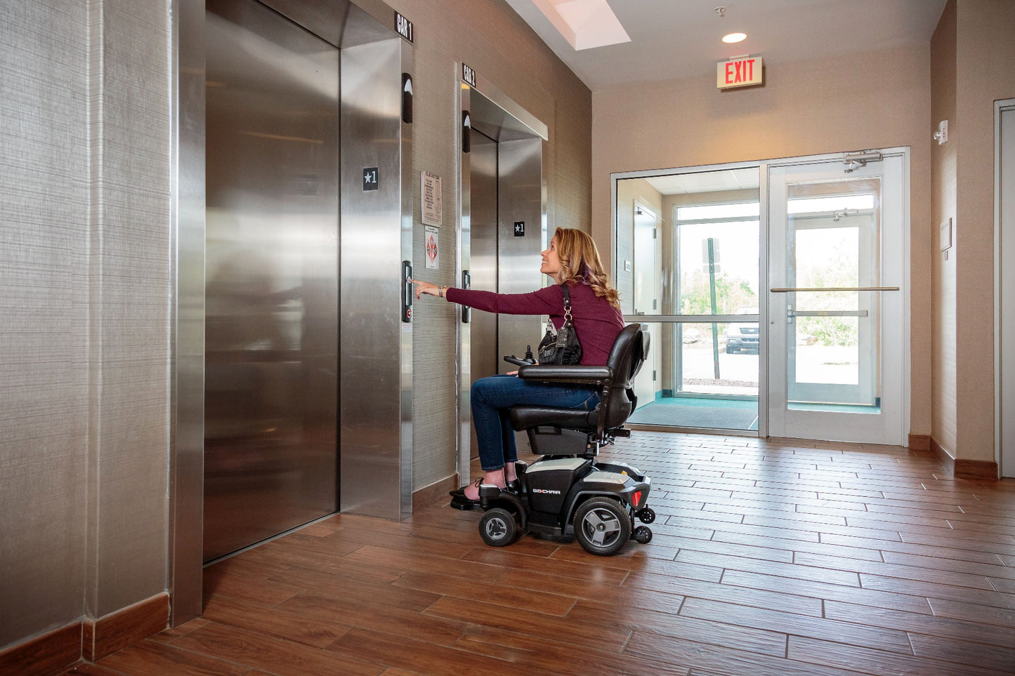 Pride Go-Chair Travel Electric Wheelchair