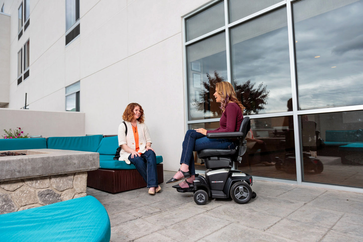 Pride Go-Chair Travel Electric Wheelchair