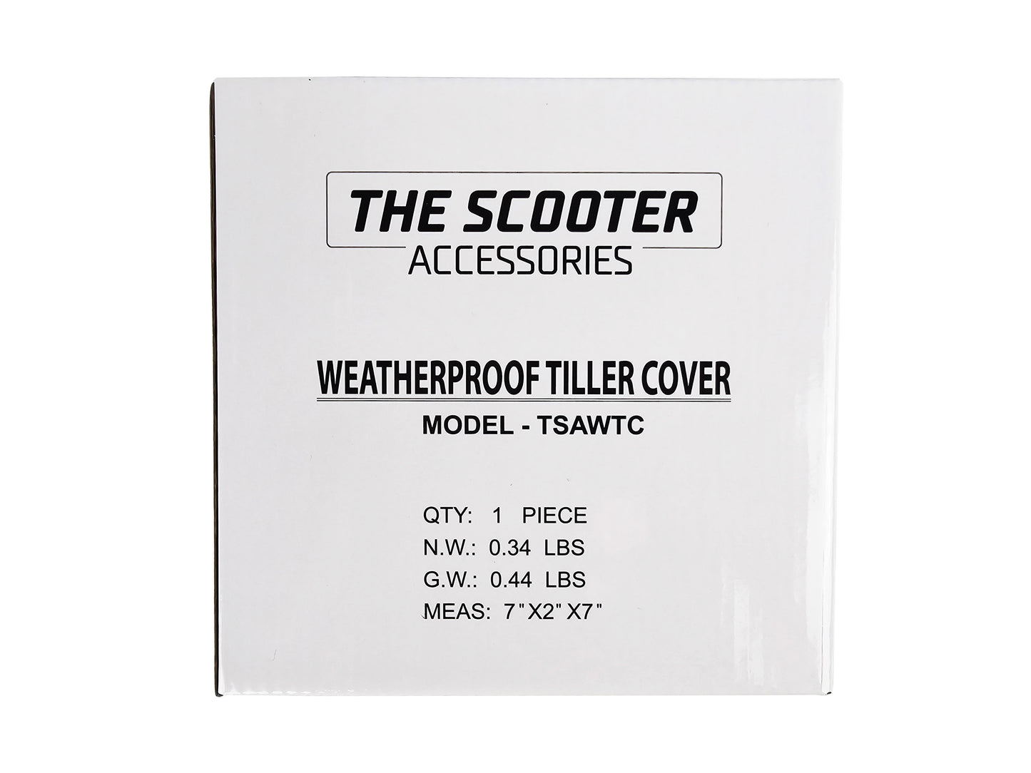 Weatherproof Tiller Cover