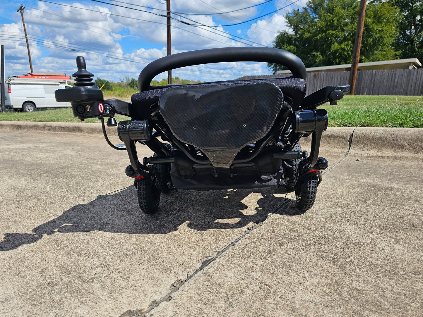 Jazzy Carbon Folding Travel Power Wheelchair OPEN BOX