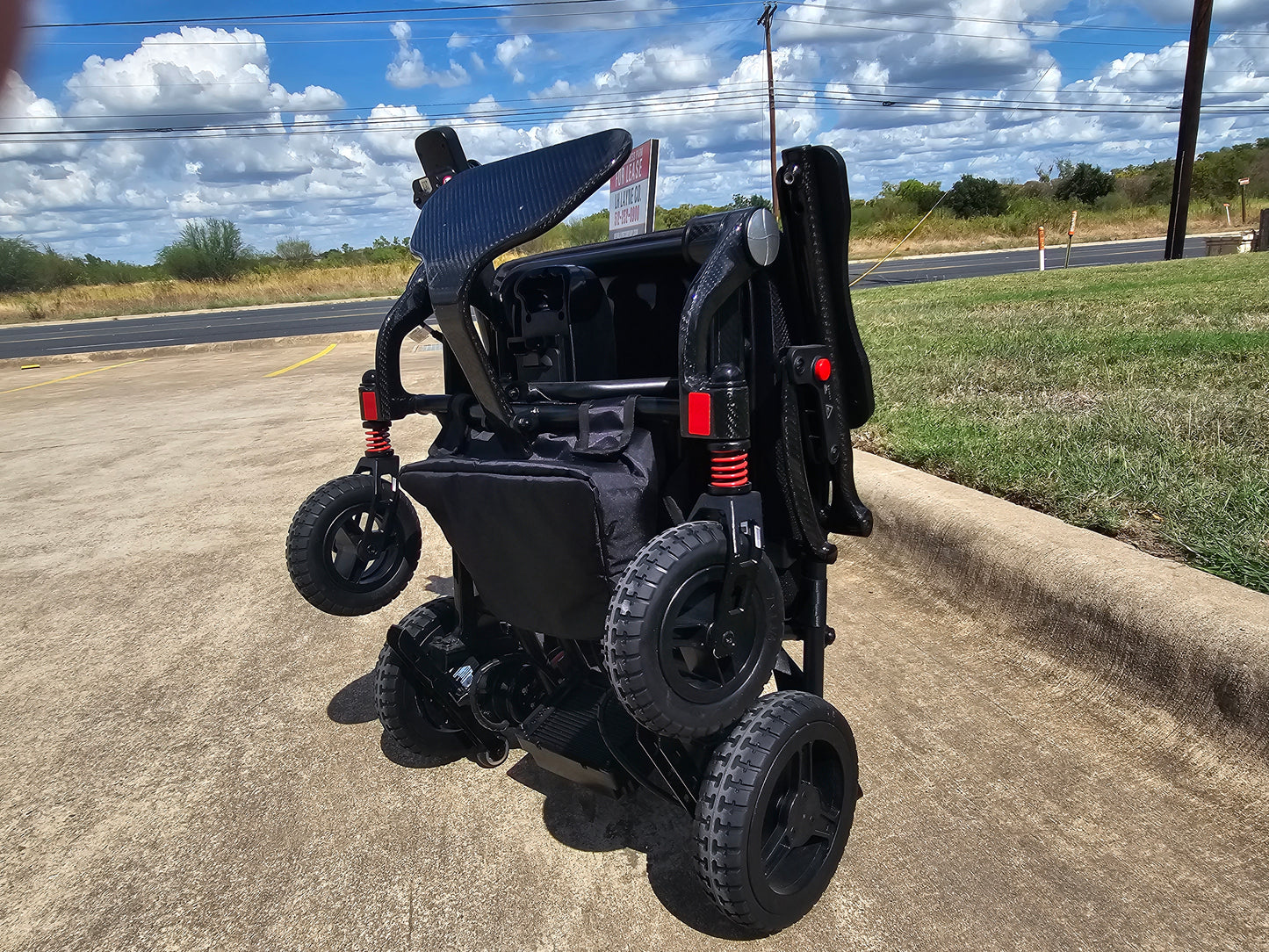 Jazzy Carbon Folding Travel Power Wheelchair OPEN BOX