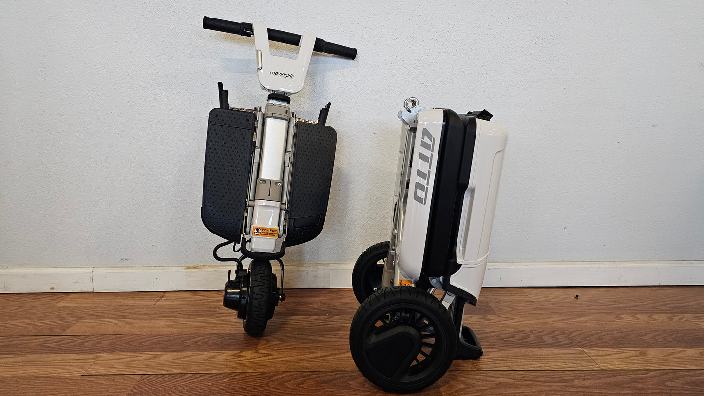 Moving Life Atto Airline Approved Folding Scooter - OPEN BOX