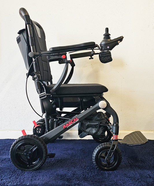 Rascal Carbon Cruiser Folding Electric Wheelchair - Open Box