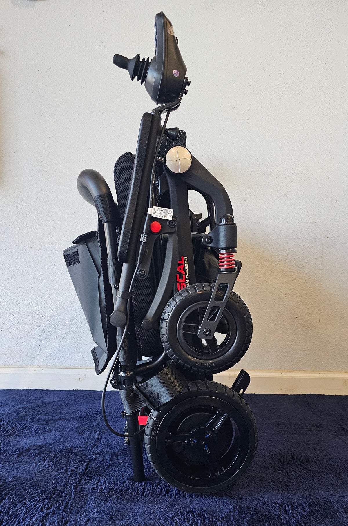 Motorized Rascal Cart Rascal Carbon Cruiser Folding Electric Wheelchair - Open Box ...