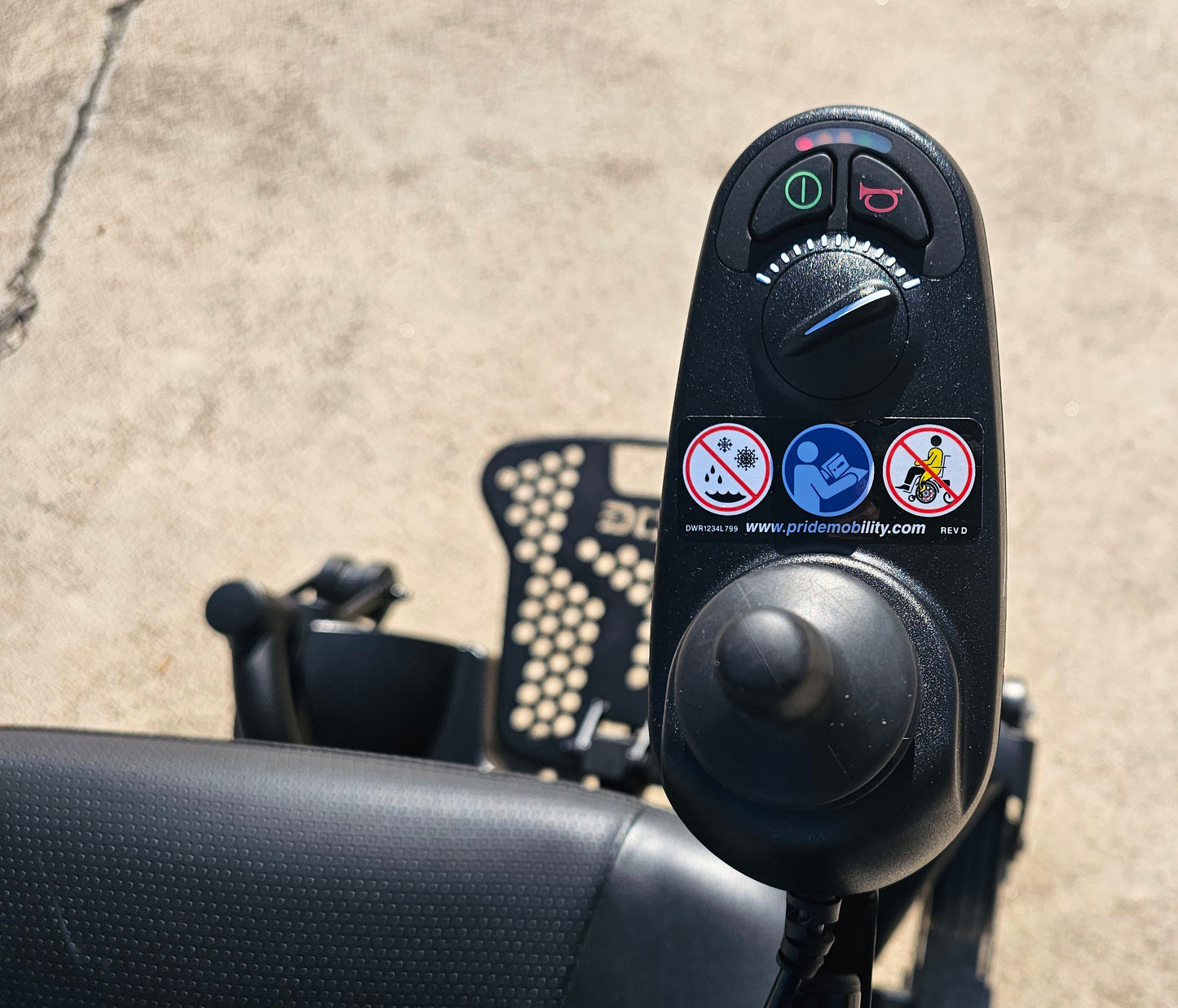 Pride Go-Chair MED Travel Electric Wheelchair - Open Box