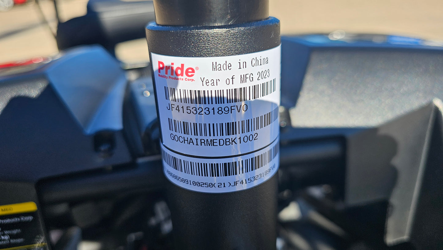 Pride Go-Chair MED Travel Electric Wheelchair - Open Box
