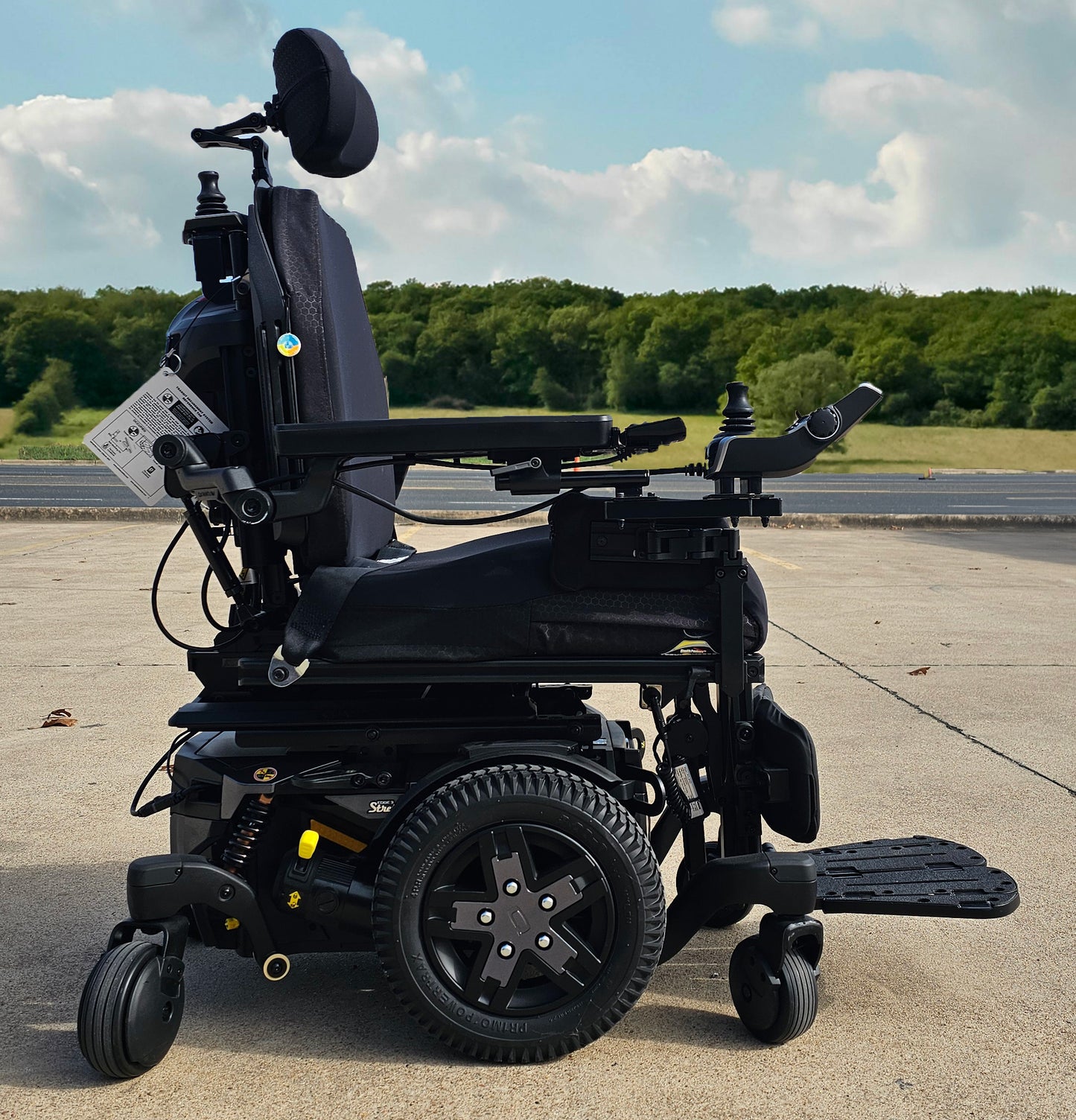 Quantum Edge 3 Stretto Rehab Powerchair - Pre-Owned