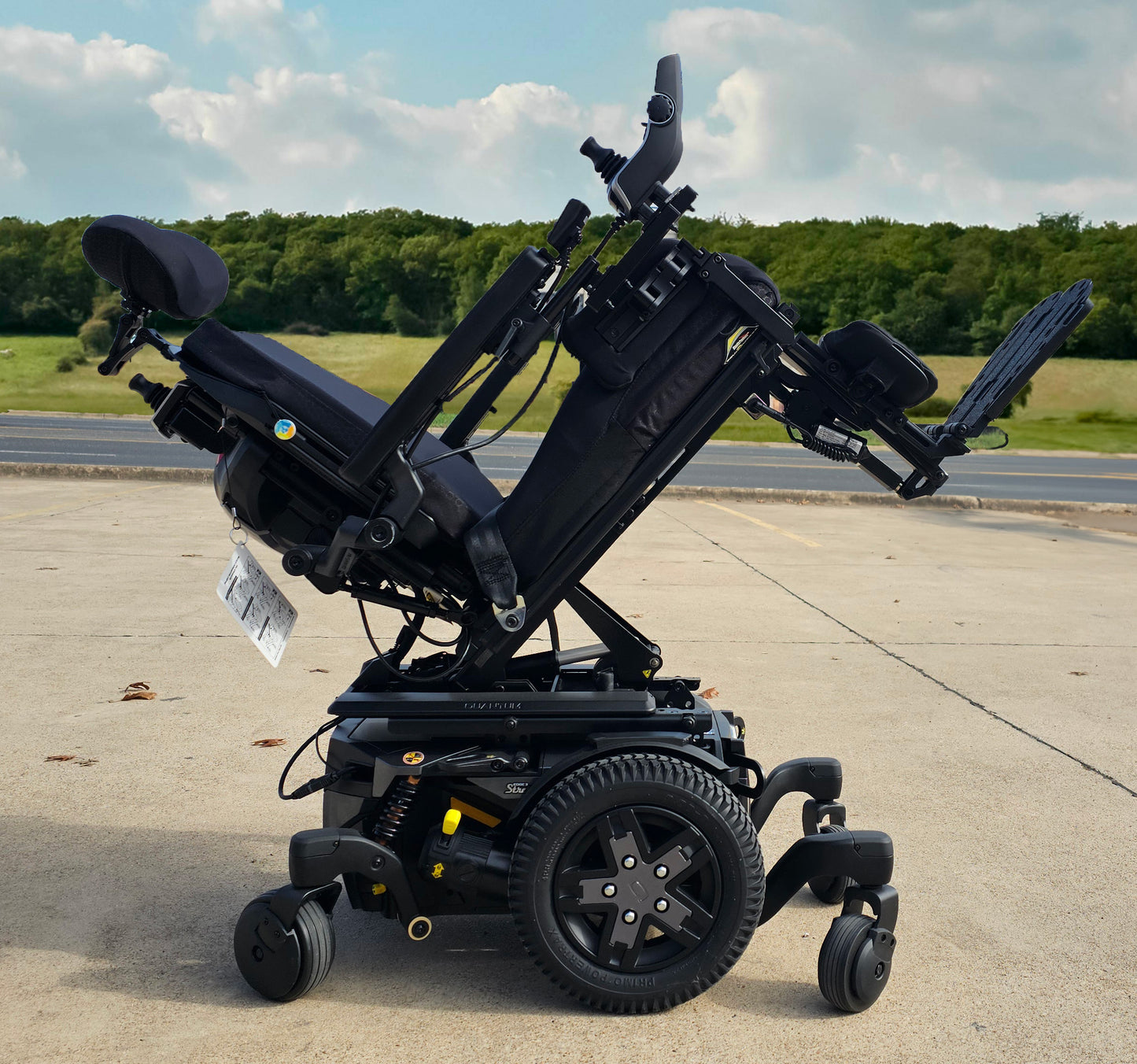 Quantum Edge 3 Stretto Rehab Powerchair - Pre-Owned