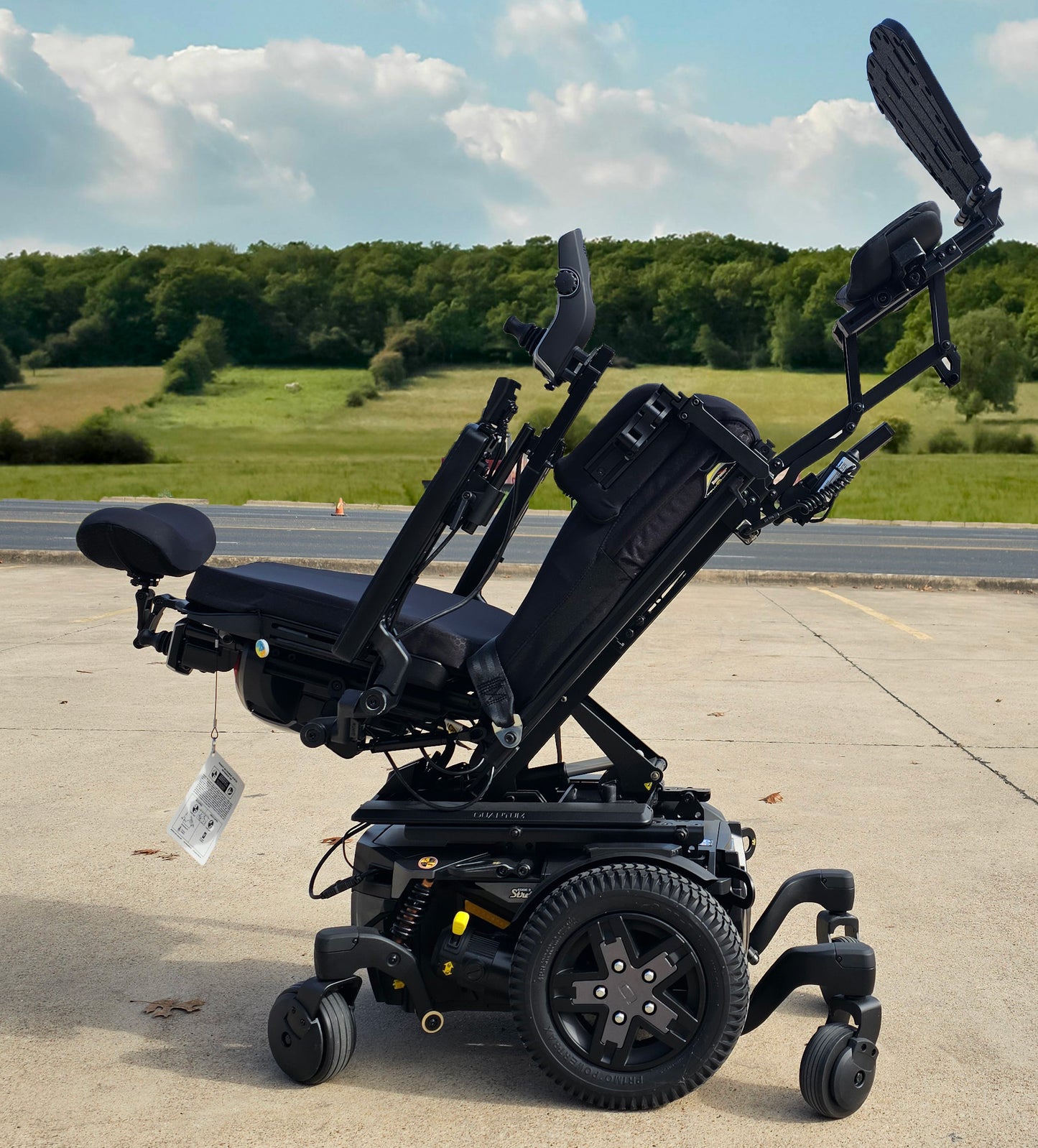 Quantum Edge 3 Stretto Rehab Powerchair - Pre-Owned