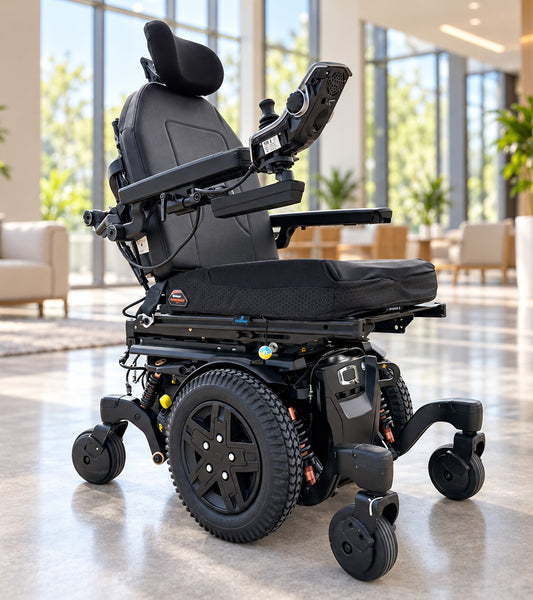Quantum Edge 3 Stretto Rehab Powerchair w/iLevel - Pre-Owned (No Legrests)