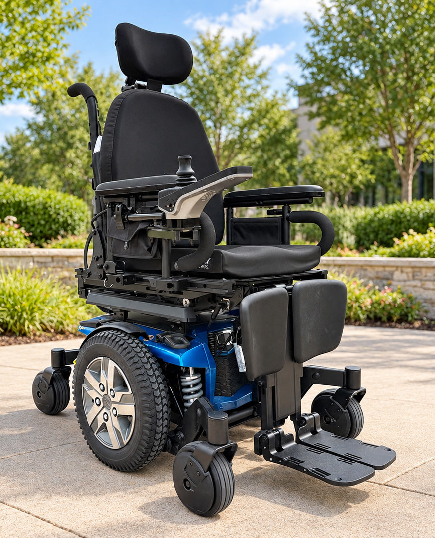 Quantum J4E Rehab Powerchair - Pre-Owned