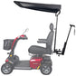 Sunshade Canopy Accessory Bundle – Includes Canopy, Multi-Accessory Holder & Cane Holder