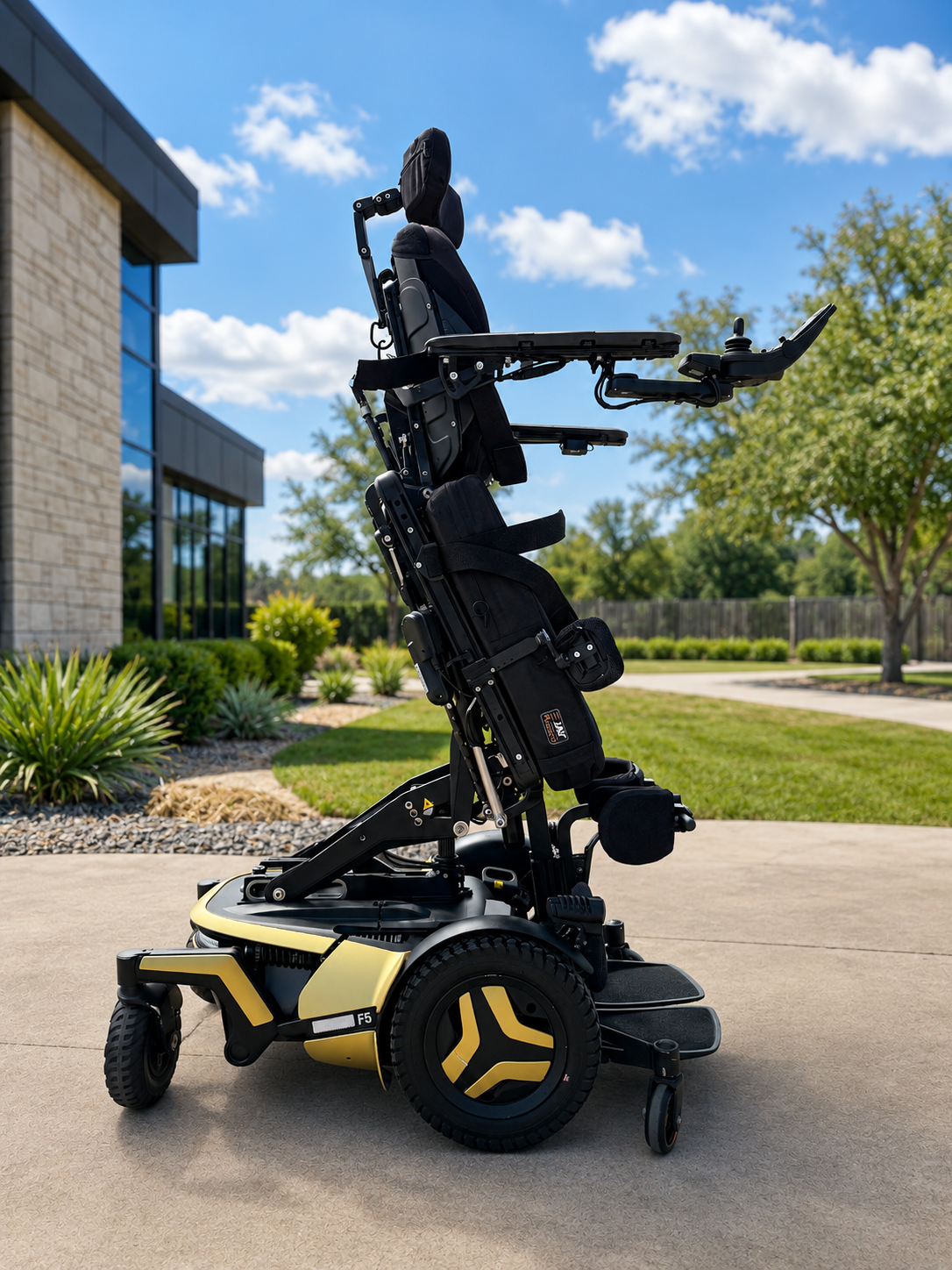 Permobil F5 Standing Power Wheelchair – Pre-Owned