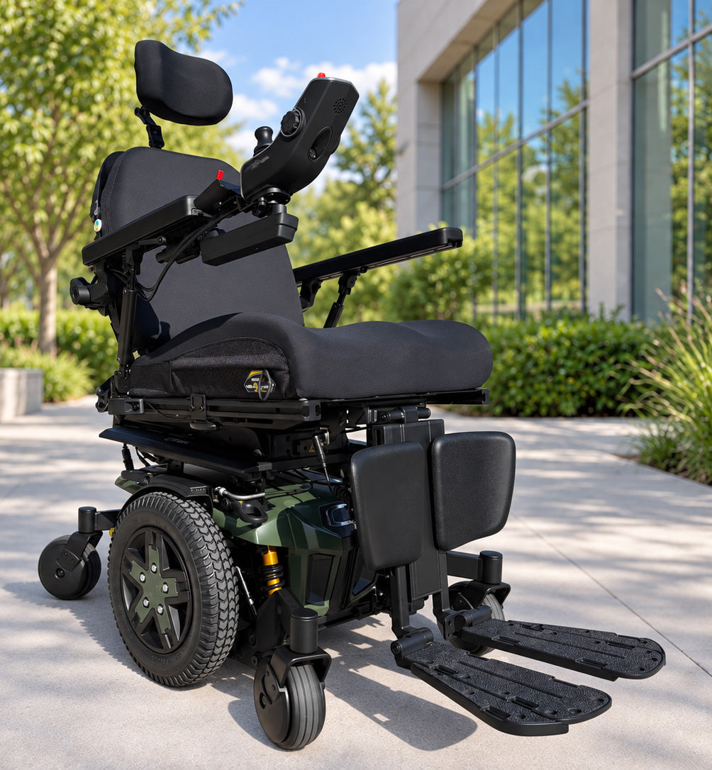 Quantum Edge 3 Rehab Powerchair - Only 1 Mile of Use! - Pre-Owned