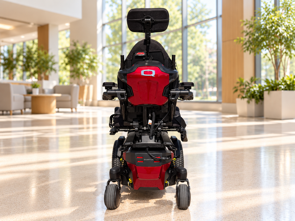 Quantum Edge 3 Stretto Rehab Powerchair - Pre-Owned