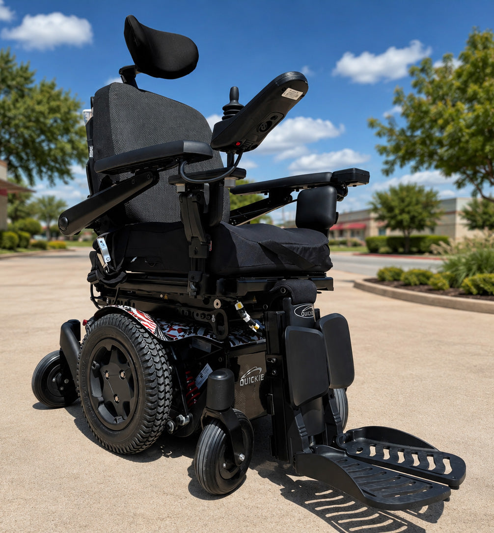 Quickie Q300 Mini Rehab Power Chair - Pre-Owned