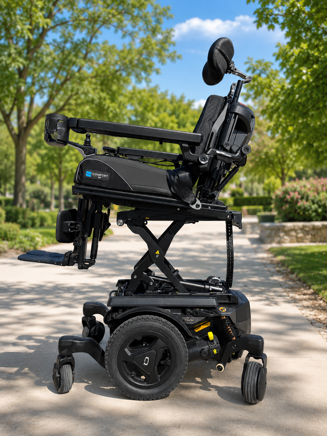 Quantum Edge 3 Stretto Rehab Powerchair - Pre-Owned
