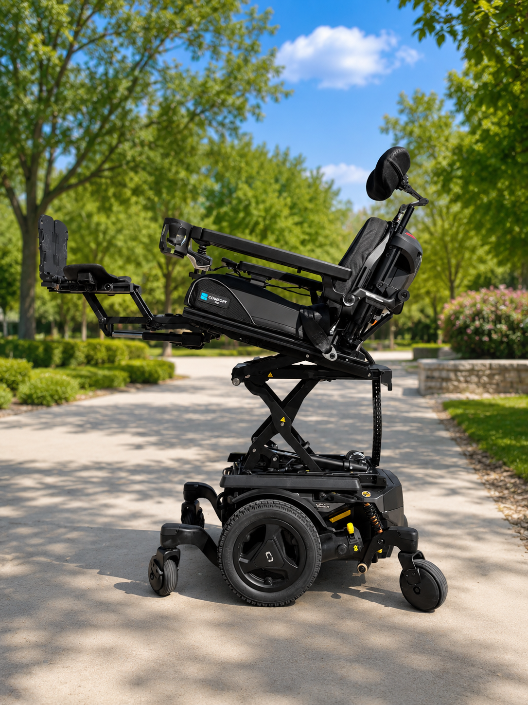 Quantum Edge 3 Stretto Rehab Powerchair - Pre-Owned