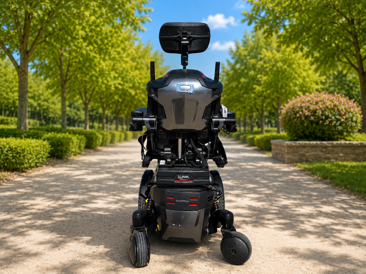 Quantum Edge 3 Stretto Rehab Powerchair - Pre-Owned