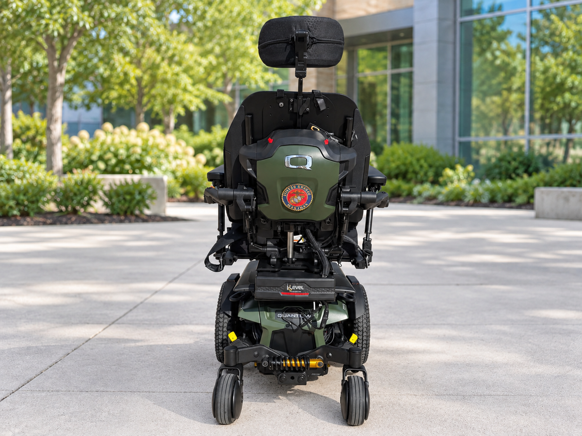 Quantum Edge 3 Rehab Powerchair - Only 1 Mile of Use! - Pre-Owned