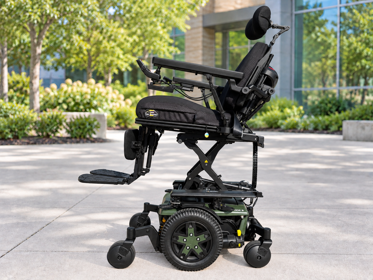 Quantum Edge 3 Rehab Powerchair - Only 1 Mile of Use! - Pre-Owned