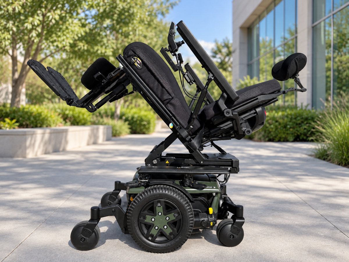 Quantum Edge 3 Rehab Powerchair - Only 1 Mile of Use! - Pre-Owned